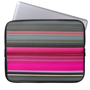 Housse Pour Ordinateur Portable Abstrait n° 1 : Cerise et gris