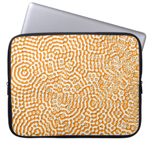 Housse Pour Ordinateur Portable Abstraite répétition sans fin de texture transpare