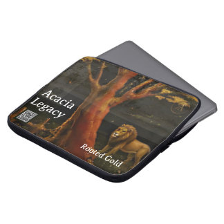 Housse Pour Ordinateur Portable Acacia Legacy™ : Golden Heritage | Rooted Gold Mar
