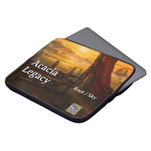 Housse Pour Ordinateur Portable Acacia Legacy™ : Great Rift Morning Root-Sky Mar