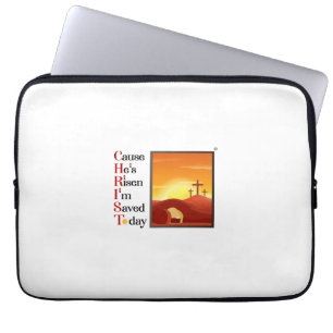 Housse Pour Ordinateur Portable Acronyme Christ 13 pouces Couverture d'ordinateur