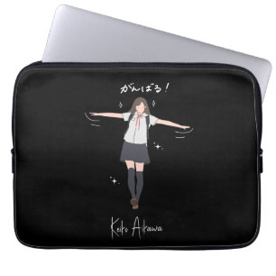 Housse Pour Ordinateur Portable Aesthétique Anime uniforme fille personnalisable