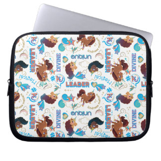 Housse Pour Ordinateur Portable Afro Unicorn Magique autonomiser le Motif