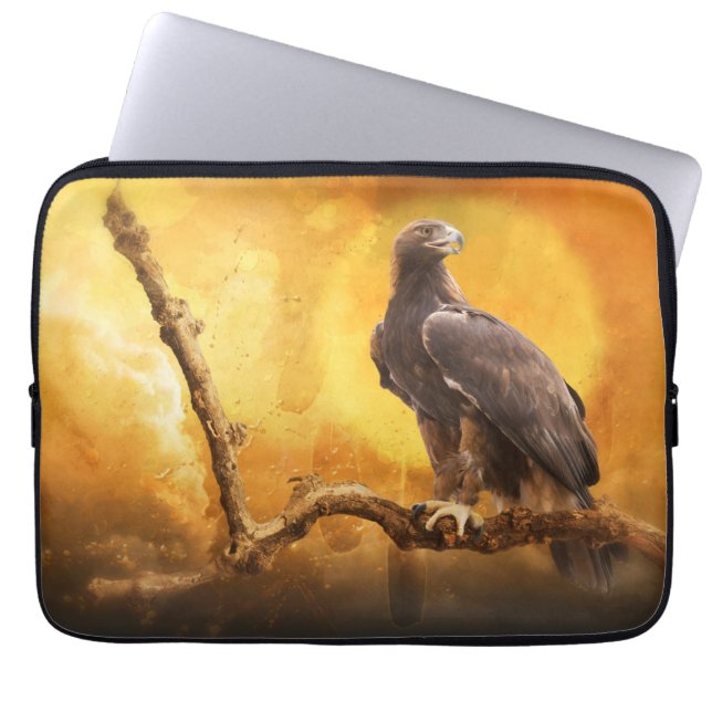 Housse Pour Ordinateur Portable Aigle d'or L'aigle d'or (Devant)