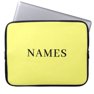 Housse Pour Ordinateur Portable Ajoutez Votre Nom