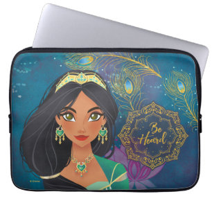 Housse Pour Ordinateur Portable Aladin Jasmine "Be Heard"