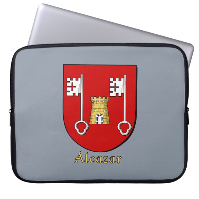 Housse Pour Ordinateur Portable Alcazar Family Shield (Devant)