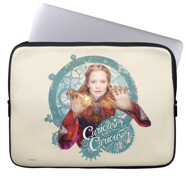 Housse Pour Ordinateur Portable Alice | Curiouser et Curiouser 2 (Devant)