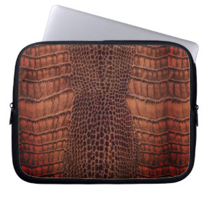 Housse Pour Ordinateur Portable Aligator Classic Reptile en cuir (Faux)
