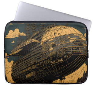 Housse Pour Ordinateur Portable Améliorez votre style avec Vintage Airship