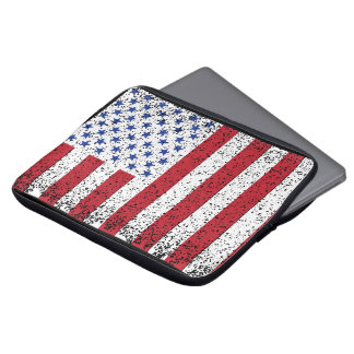 Housse Pour Ordinateur Portable American Peace Flag État américain