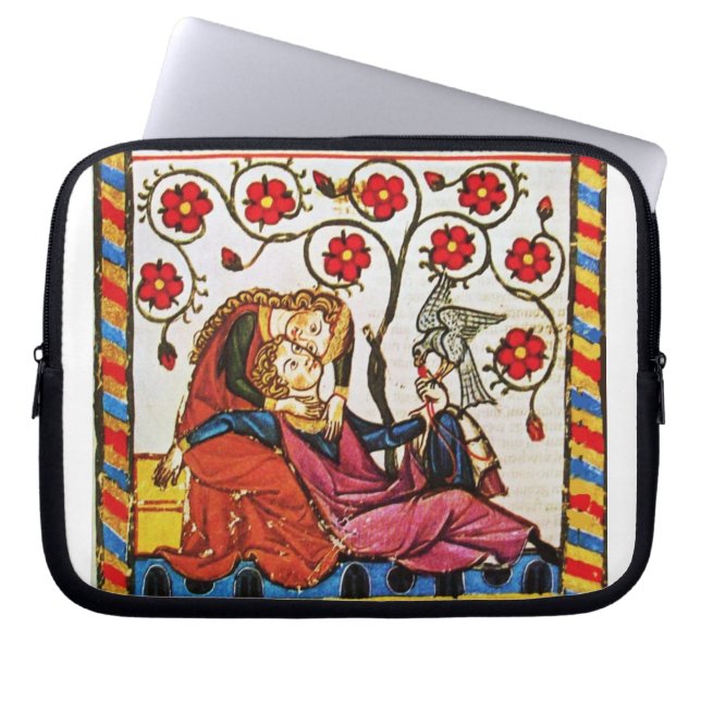 HOUSSE POUR ORDINATEUR PORTABLE AMOUR ÉTERNEL (Devant)