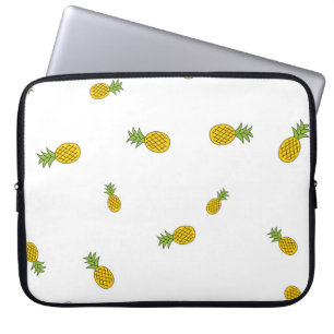 Housse Pour Ordinateur Portable Ananas mignon motif sans couture arrière - plan. V