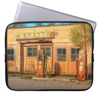 Ancienne station de service en Utah rurale, États-