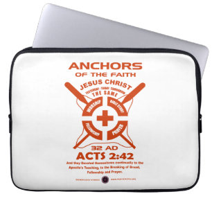 Housse Pour Ordinateur Portable Ancres de la foi