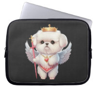 Angel Maltese Chiot, Maltes amoureux de les chiens
