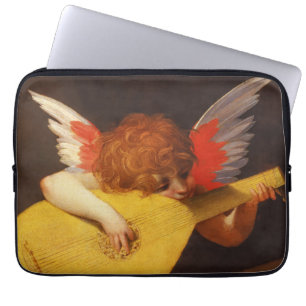 Housse Pour Ordinateur Portable Angel musical Vintage