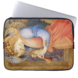 Housse Pour Ordinateur Portable Angel Playing a Flageolet (par Edward Burne-Jones)