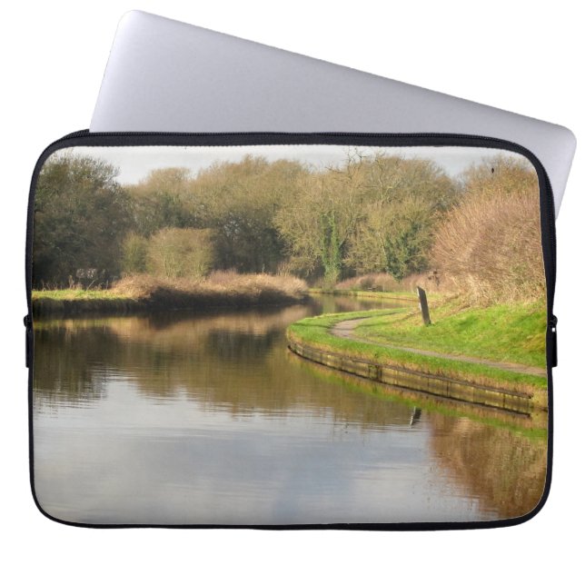 Housse Pour Ordinateur Portable Anglais Campagne Paysage Rural Portable Sleeve (Devant)
