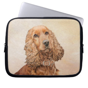 Housse Pour Ordinateur Portable Anglais Cocker Peinture Espagnole - Art Chien orig
