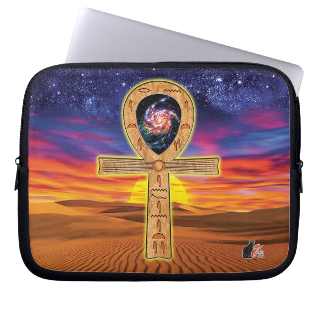 Housse Pour Ordinateur Portable Ankh (Devant)