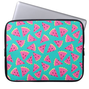 Housse Pour Ordinateur Portable Aqua/Pink Watermelon Laptop Sleeve