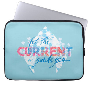 Housse Pour Ordinateur Portable Aquaman   Graphique Logo "Let The Current Guide Yo