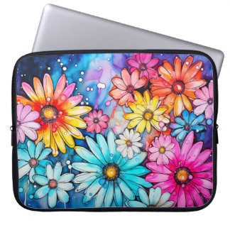 Housse Pour Ordinateur Portable Aquarelle colorée