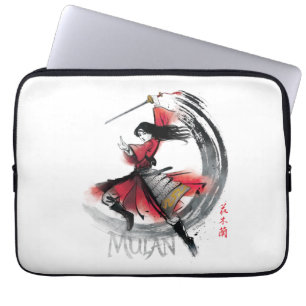 Housse Pour Ordinateur Portable Aquarelle de Mulan Sword Art