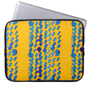 Housse Pour Ordinateur Portable Aquarelle motif transparent avec taches abstraites