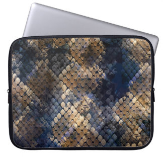 Housse Pour Ordinateur Portable Aquarelle Sauvage Snakeskin Design transparent