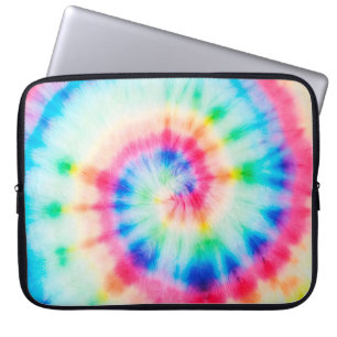 Housse Pour Ordinateur Portable Aquarelle Spirale. Art Artistique Bio Dirty Art. S