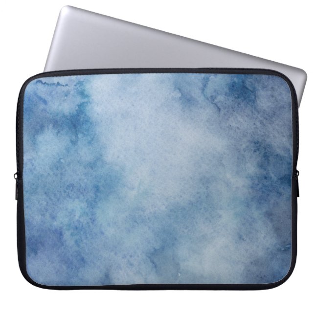 Housse Pour Ordinateur Portable Aquarelle texture peinture arrière - plan (Devant)