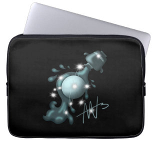 Housse Pour Ordinateur Portable Aquarius Uranus Zodiac cosmique