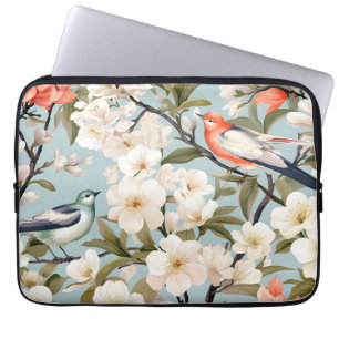 Housse Pour Ordinateur Portable Arbre à fleurs du printemps