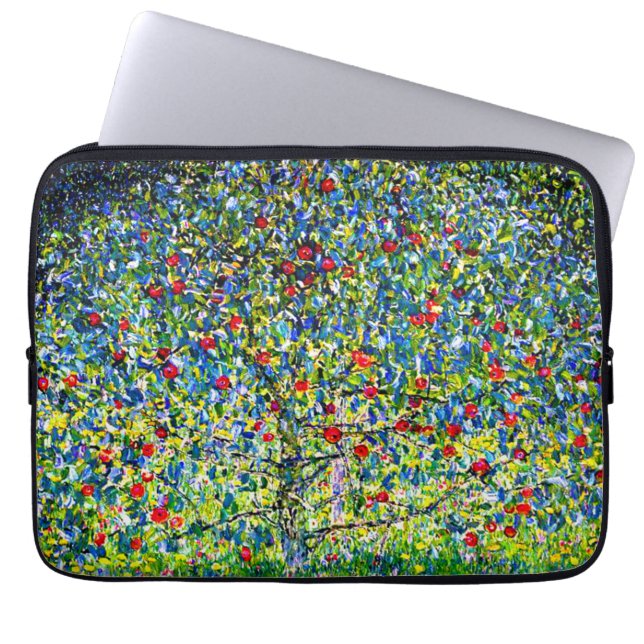 Housse Pour Ordinateur Portable Arbre pomme Gustav Klimt (Devant)