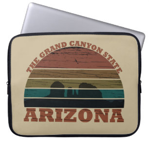Housse Pour Ordinateur Portable Arizona sedona Grand canyon paysage rétro