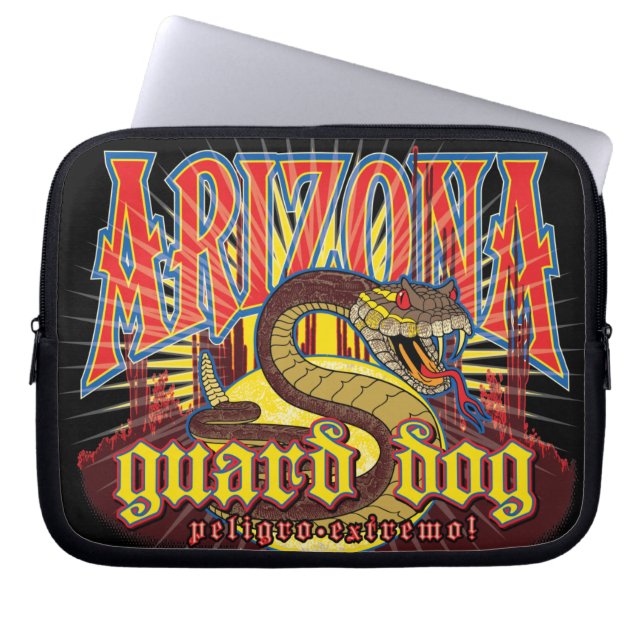 Housse Pour Ordinateur Portable Arizona Snake Art (Devant)