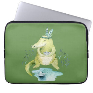 Housse Pour Ordinateur Portable Arlena l'alligator