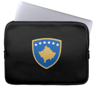 Housse Pour Ordinateur Portable armoiries de pays symbole emblème du Kosovo