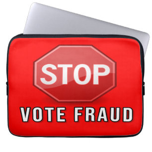 Housse Pour Ordinateur Portable Arrêter la fraude électorale