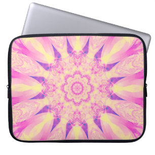 Housse Pour Ordinateur Portable arrière - plan pastel kaléidoscope Abstrait. Belle