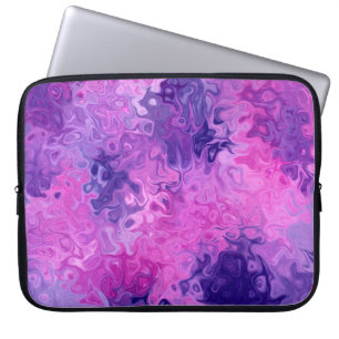 Housse Pour Ordinateur Portable Arrière - plan texture motif violet