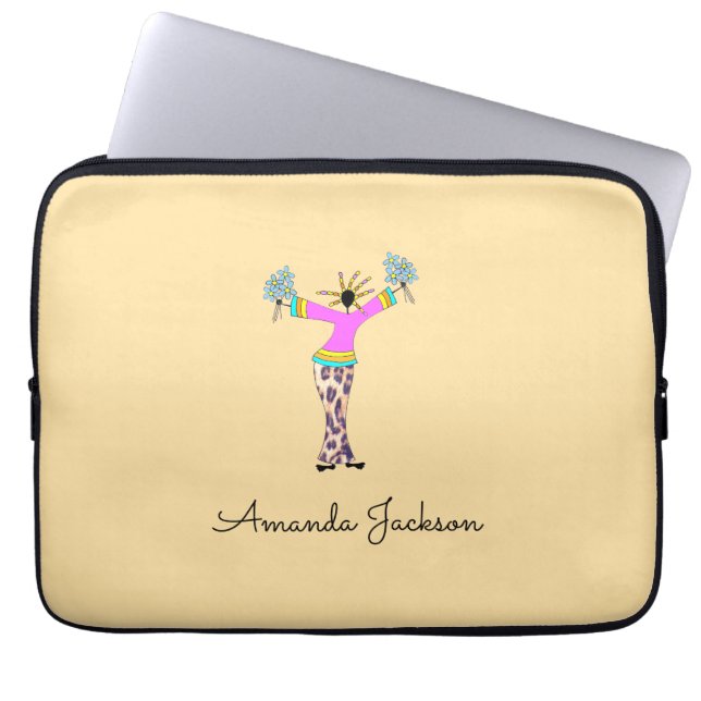 Housse Pour Ordinateur Portable Art africain, fantastique Lady iPhone / coque ipad (Devant)