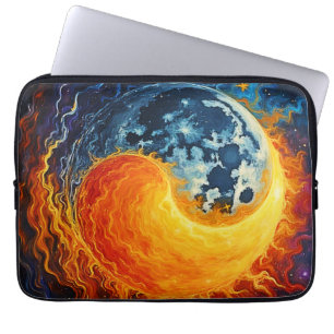 Housse Pour Ordinateur Portable Art Celestial Yin Yang