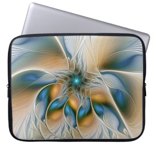 Housse Pour Ordinateur Portable Art Fractal De L'Imaginaire Abstrait En Plein Esso
