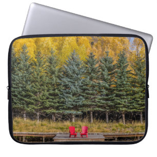 Housse Pour Ordinateur Portable Aspens d'automne
