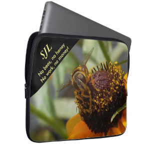 Housse Pour Ordinateur Portable "Aucunes abeilles, douille d'ordinateur portable