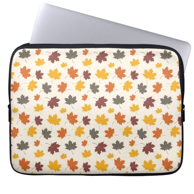 Housse Pour Ordinateur Portable Automne Feuilles en chute (Devant)