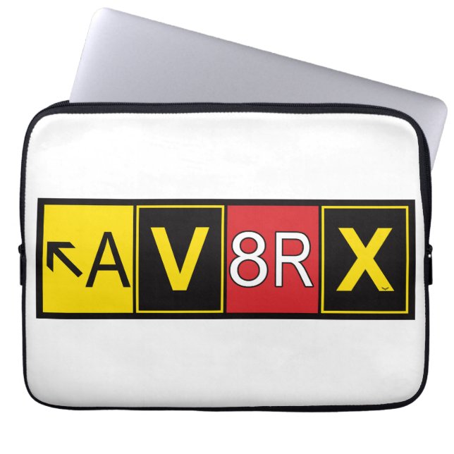 Housse Pour Ordinateur Portable Aviatrix - AV8RX - (Devant)